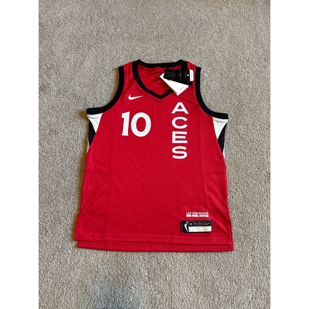 Kelsey Plum Las Vegas Aces Nike Youth NWT WNBA Jersey Size Medium